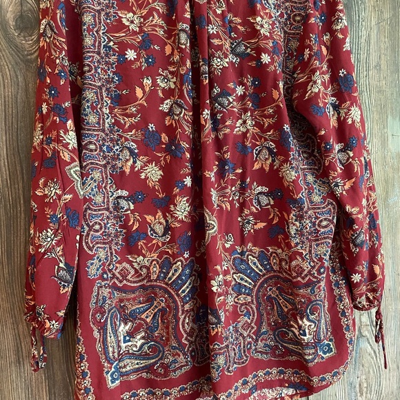 Lucky Brand Top | Boho | V-neck - Picture 6 of 7